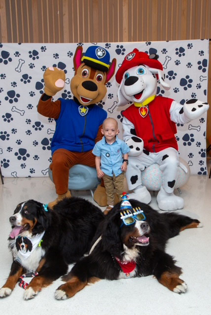 Apollo’s Birthday at Nicklaus Children’s Hospital - April 24, 2024 | Alexandra Ramos Therapy Animals
