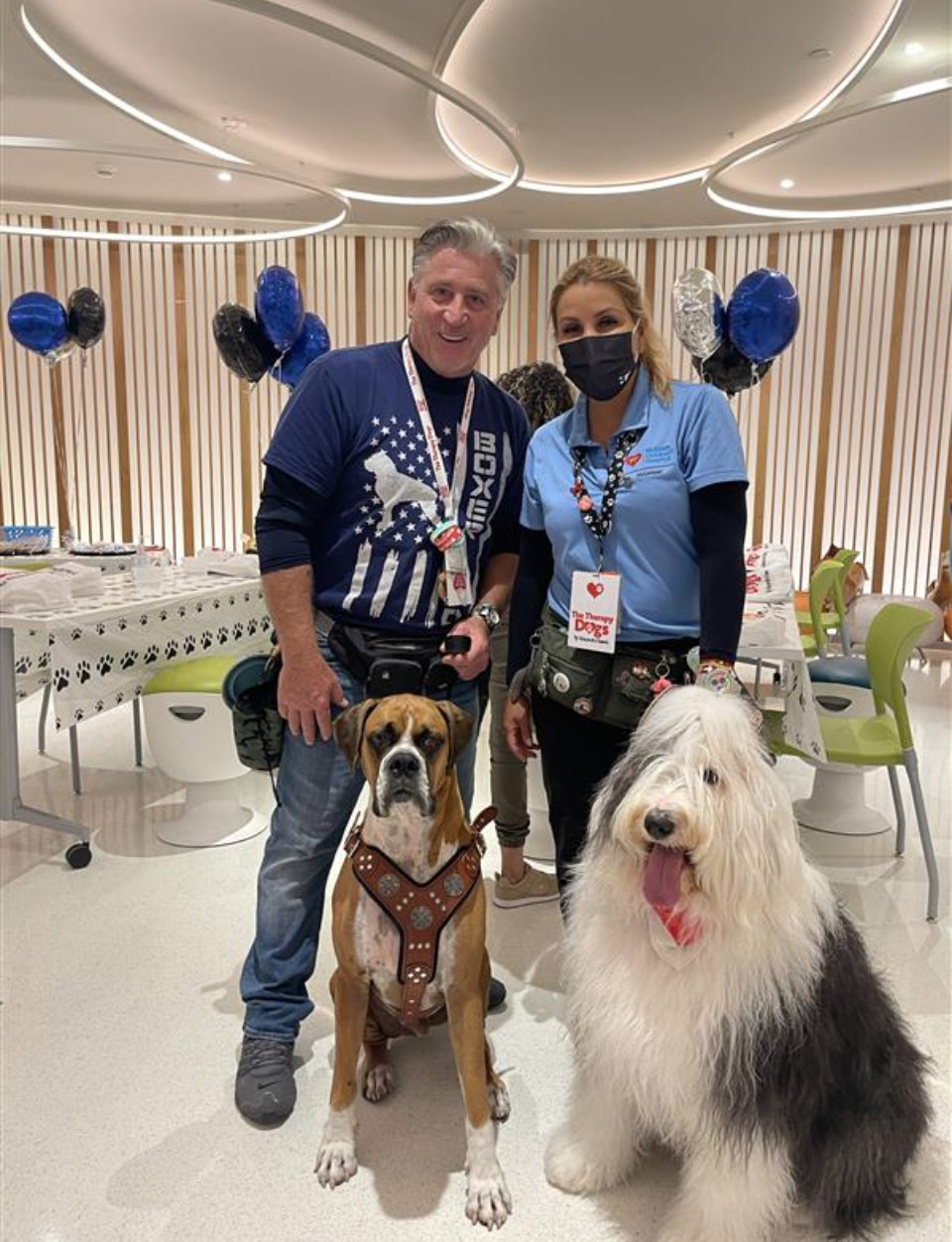 Happy National Dog Day at Nicklaus Children’s Hospital - August 2024 | Alexandra Ramos Therapy Animals