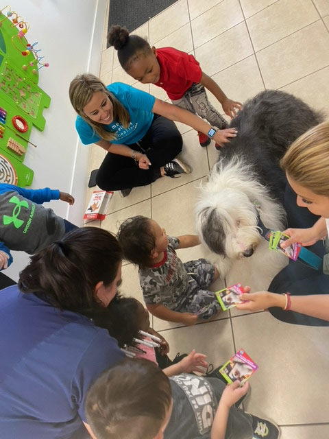 Le Jardin visit by Thor - May 2024 | Alexandra Ramos Therapy Animals