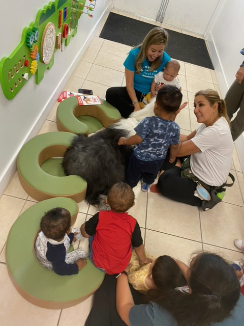 Le Jardin visit by Thor - May 2024 | Alexandra Ramos Therapy Animals