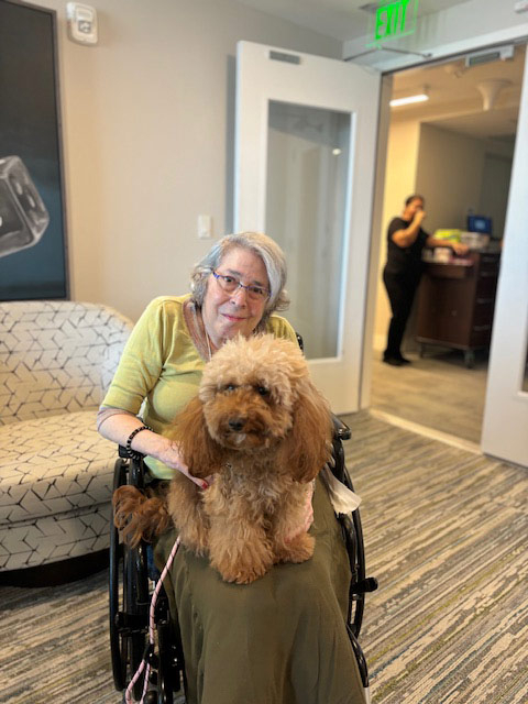 Mirabelle visit by Thor - Jun 6, 2024 | Alexandra Ramos Therapy Animals