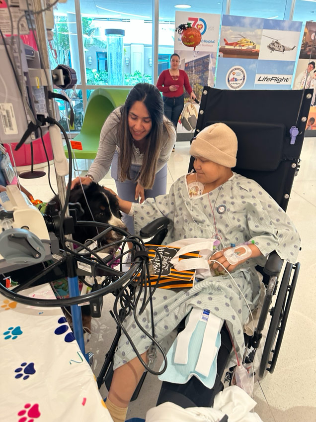 Mount Sinai Elder Care visit by Thor - Nov 14, 2024 | Alexandra Ramos Therapy Animals