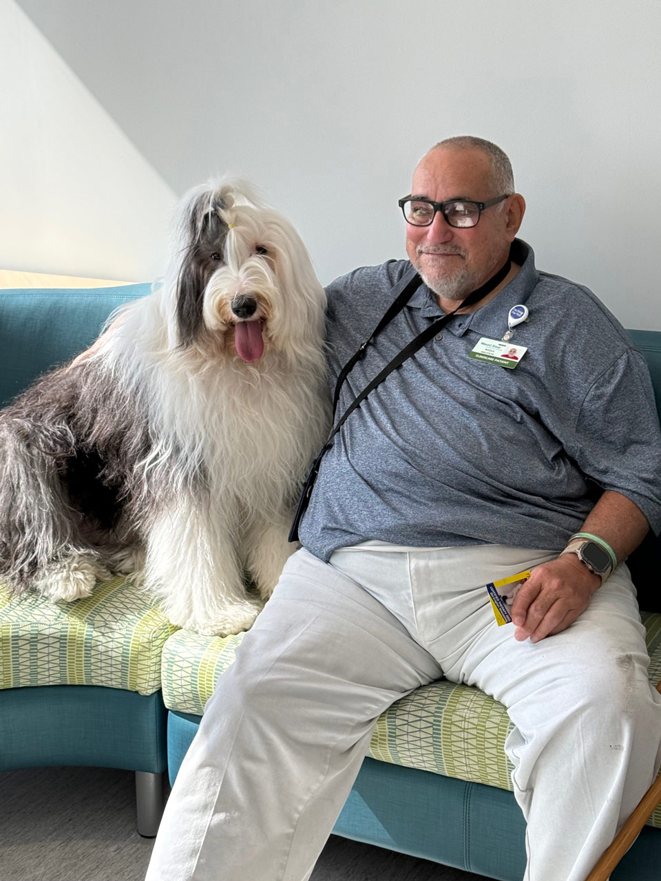 Mount Sinai Elder Care visit by Thor - Nov 14, 2024 | Alexandra Ramos Therapy Animals