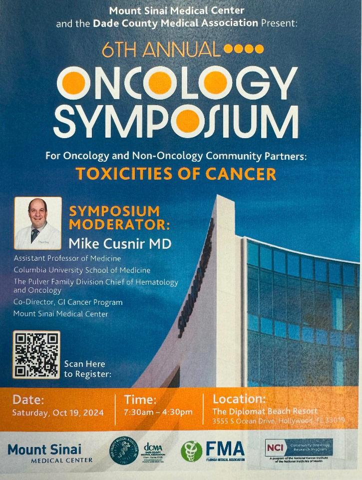 Oncology Symposium by Mount Sinai - Oct 19, 2024 | Alexandra Ramos Therapy Animals