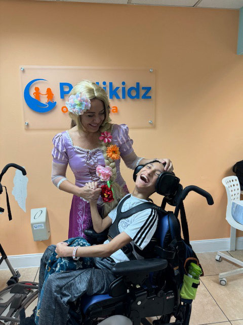 Pedikidz visit by Thor - August 8, 2024 | Alexandra Ramos Therapy Animals