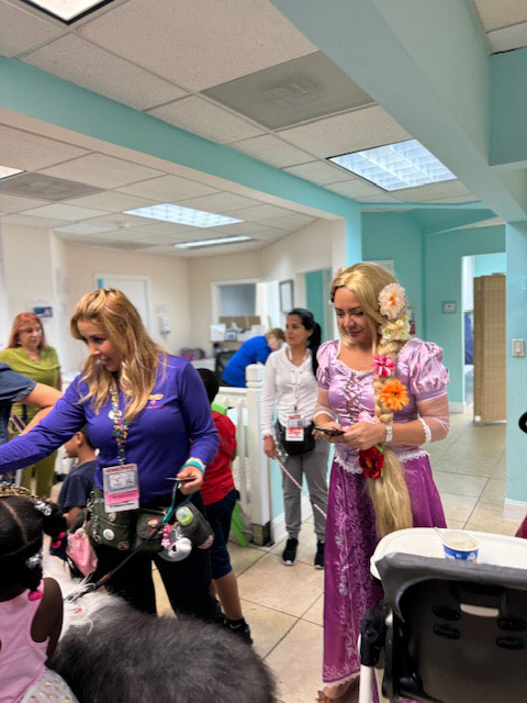 Pedikidz visit by Thor - August 8, 2024 | Alexandra Ramos Therapy Animals