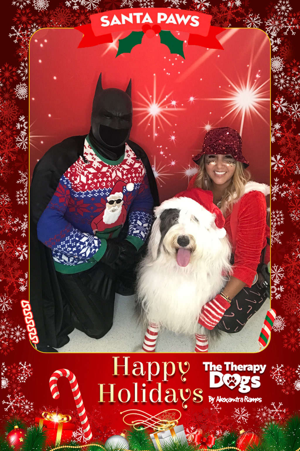 Santa Paws - Nicklaus Children's Hospital - Dec 18, 2024 | Alexandra Ramos Therapy Animals