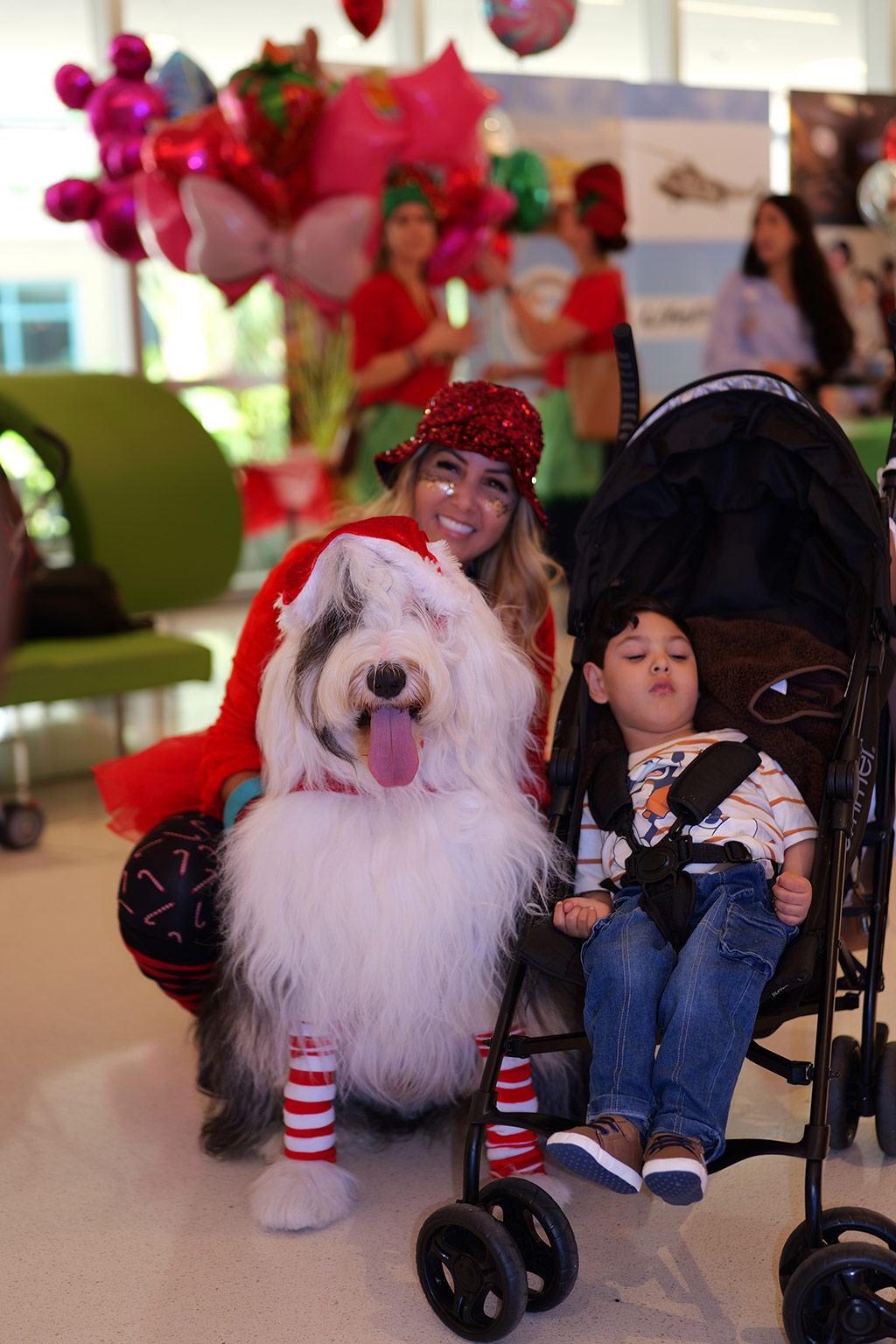Santa Paws - Nicklaus Children's Hospital - Dec 18, 2024 | Alexandra Ramos Therapy Animals