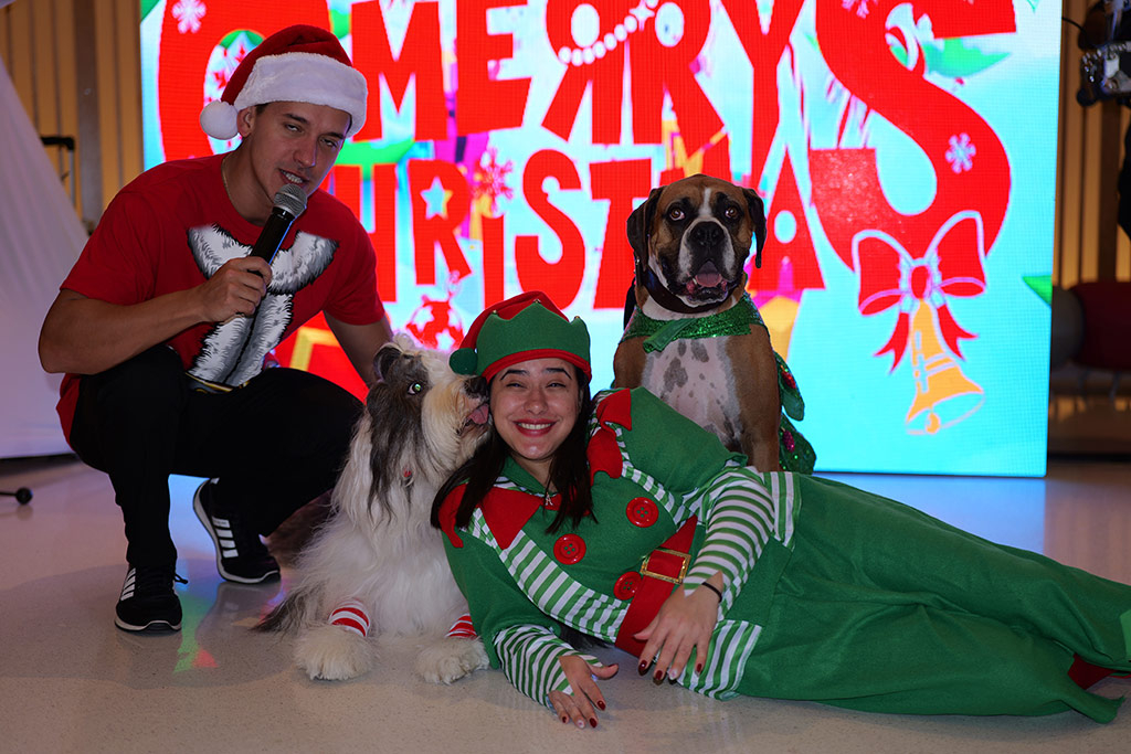 Santa Paws - Nicklaus Children's Hospital - Dec 18, 2024 | Alexandra Ramos Therapy Animals