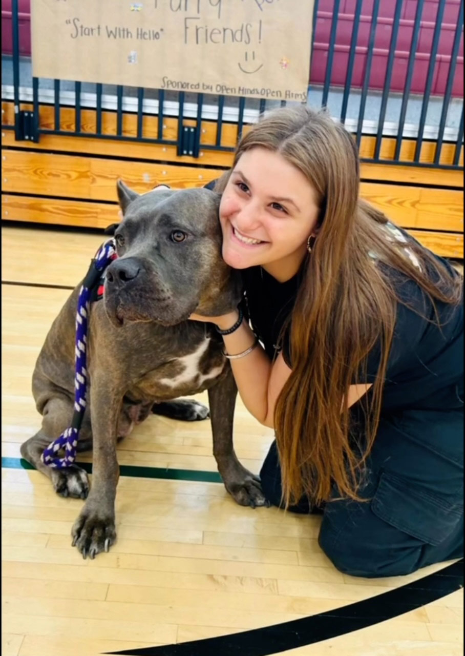 School visit by Thor with Meraki - Sep 16, 2024 | Alexandra Ramos Therapy Animals