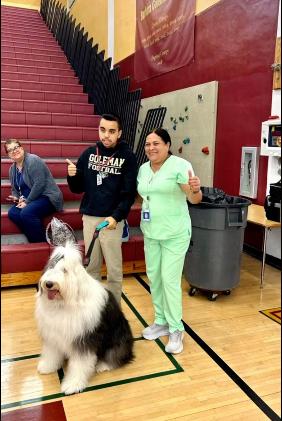 School visit by Thor with Meraki - Sep 16, 2024 | Alexandra Ramos Therapy Animals