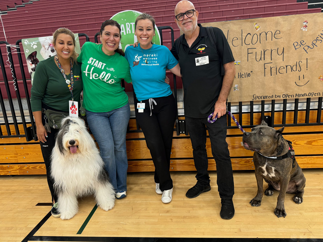 School visit by Thor with Meraki - Sep 16, 2024 | Alexandra Ramos Therapy Animals