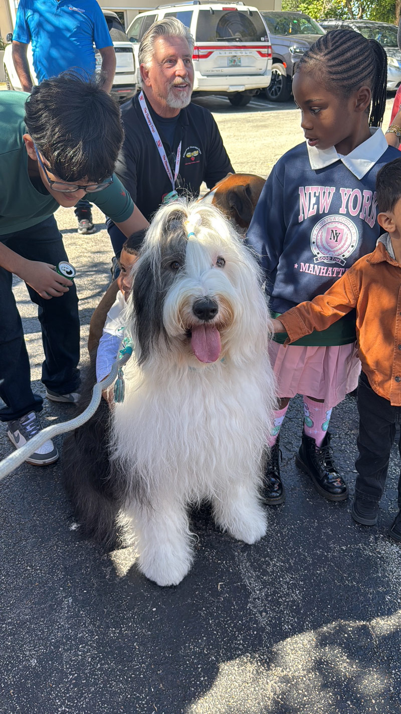Thanksgiving at Pedikidz with Thor - Nov 23, 2024 | Alexandra Ramos Therapy Animals
