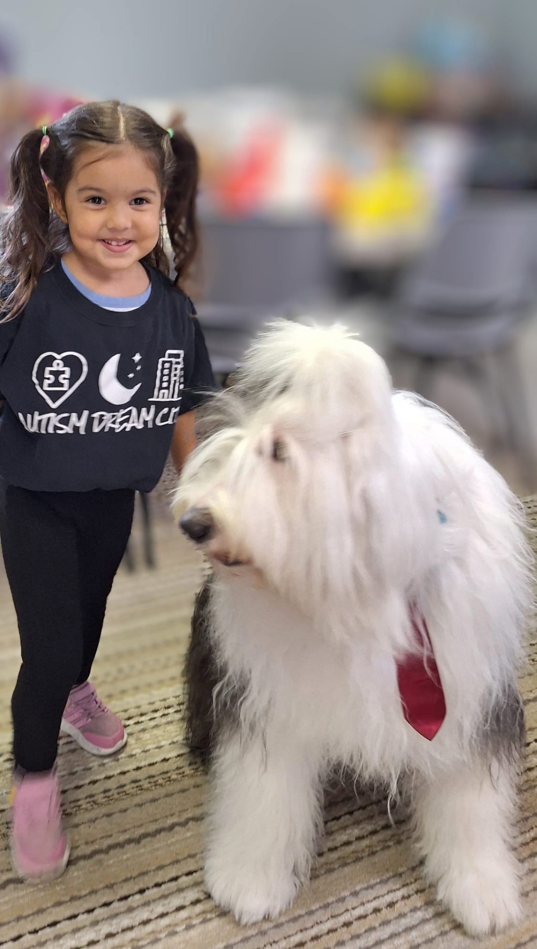Thor visit Autista Dream City - Sept 22, 2024 | Alexandra Ramos Therapy Animals