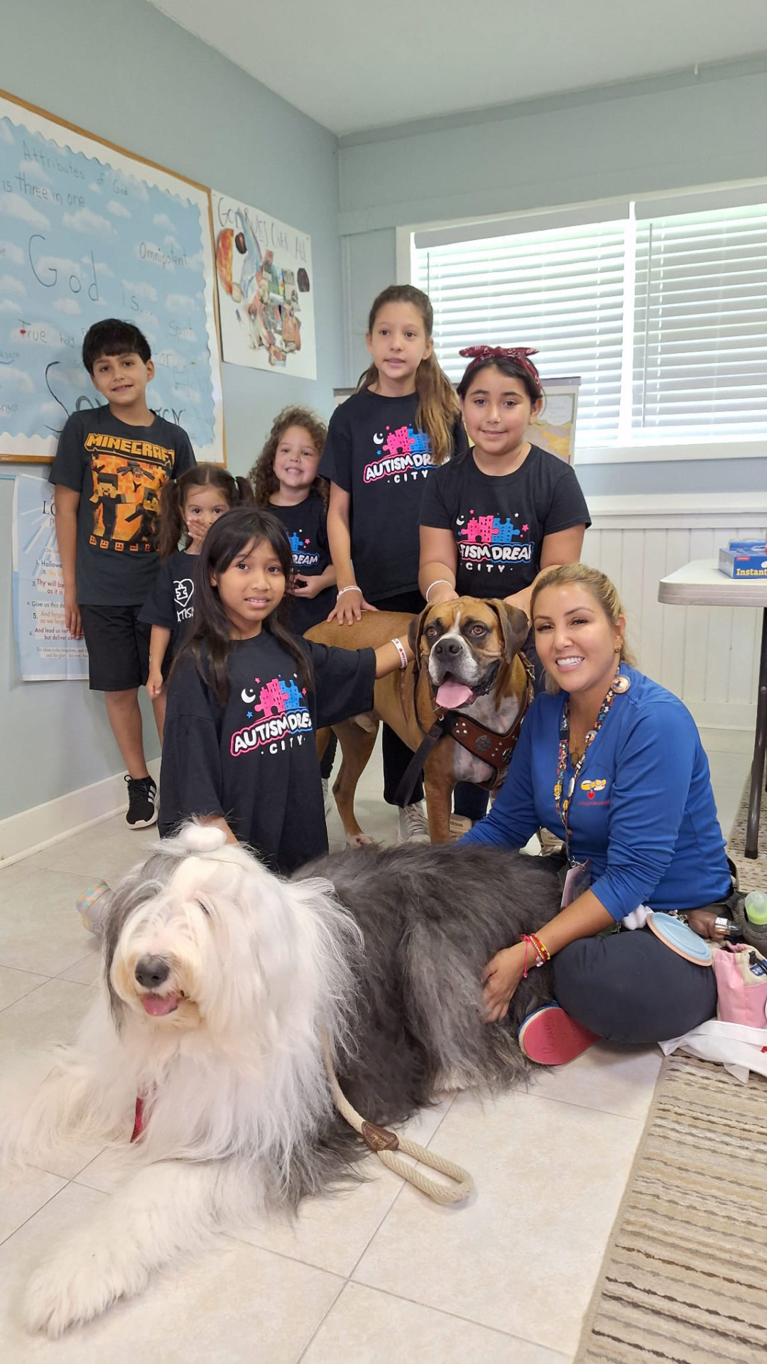 Thor visit Autista Dream City - Sept 22, 2024 | Alexandra Ramos Therapy Animals