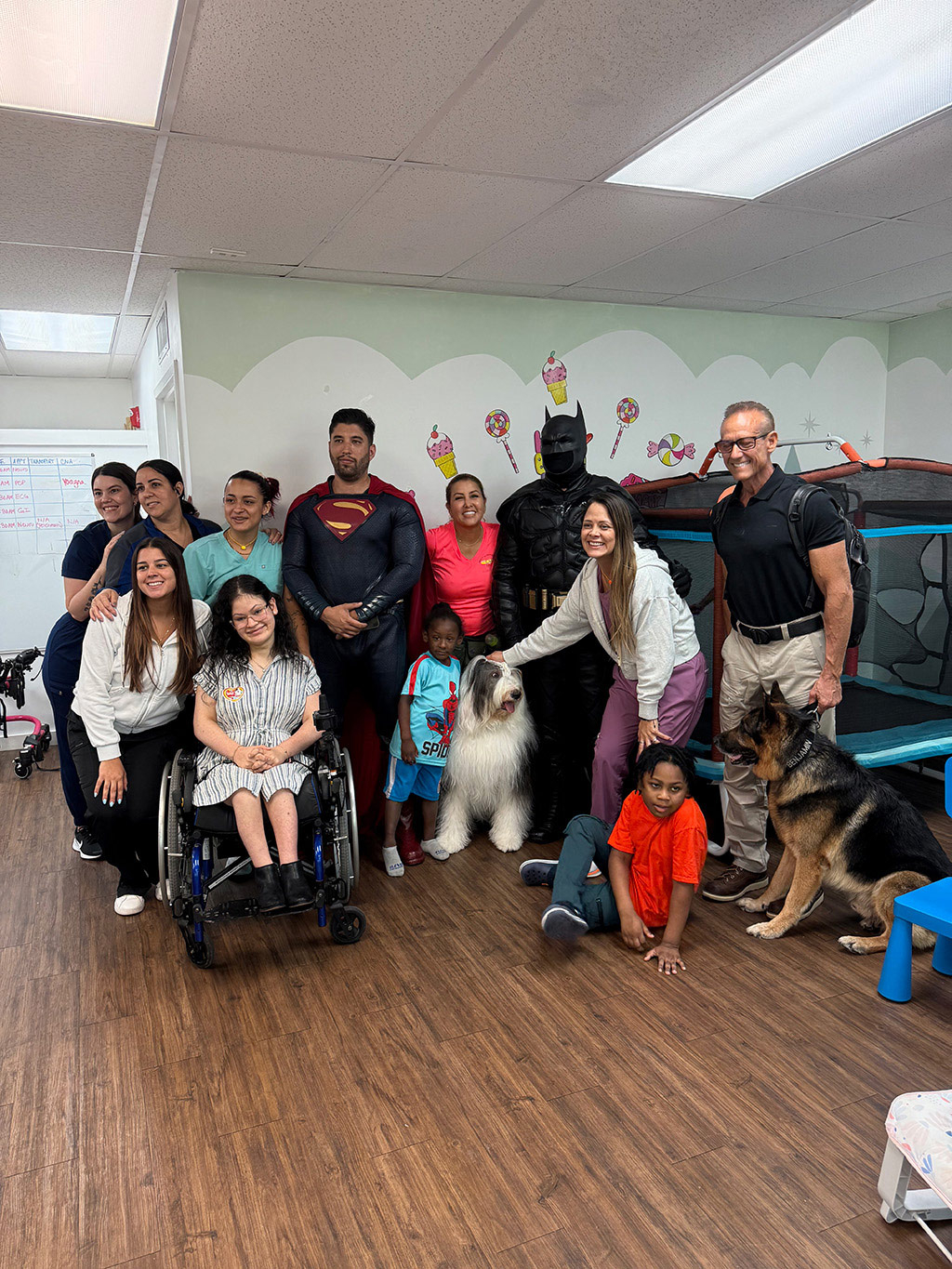 Thor visit Northstar PPEC Jun 13, 2025 | Alexandra Ramos Therapy Animals