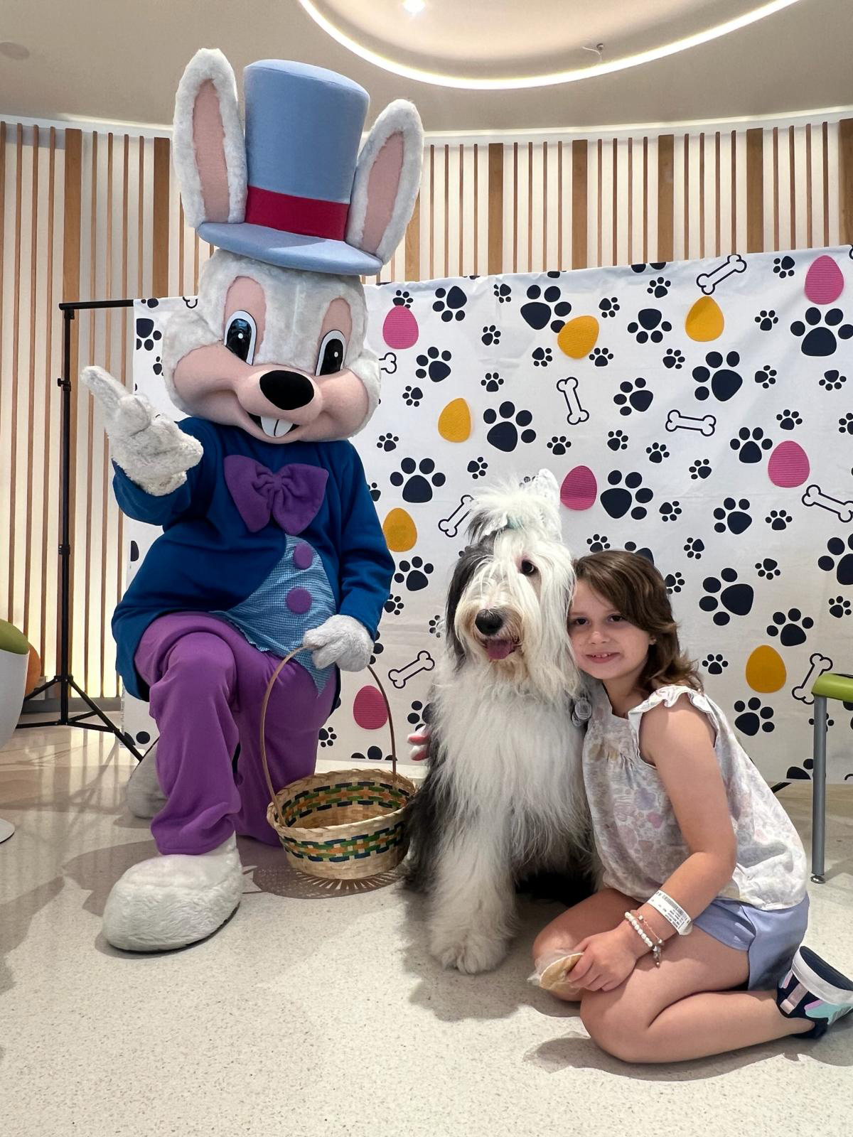 Thor at Nicklaus Children’s Hospital - April 4, 2024 | Ale Ramos Therapy Animals