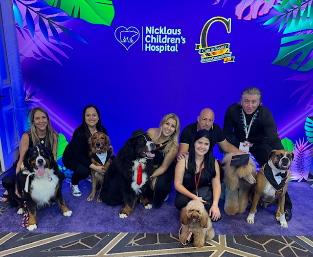 Prom Night by Nicklaus Children’s Hospital with the Therapy Dogs - April 13, 2024 | Ale Ramos Therapy Animals