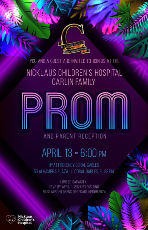 Prom Night by Nicklaus Children’s Hospital with the Therapy Dogs - April 13, 2024 | Ale Ramos Therapy Animals