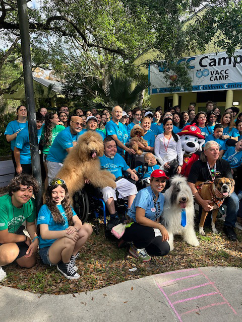 VACC Camp BY Nicklaus Children’s Hospital with the Therapy Dogs - March 25, 2024 | Ale Ramos Therapy Animals