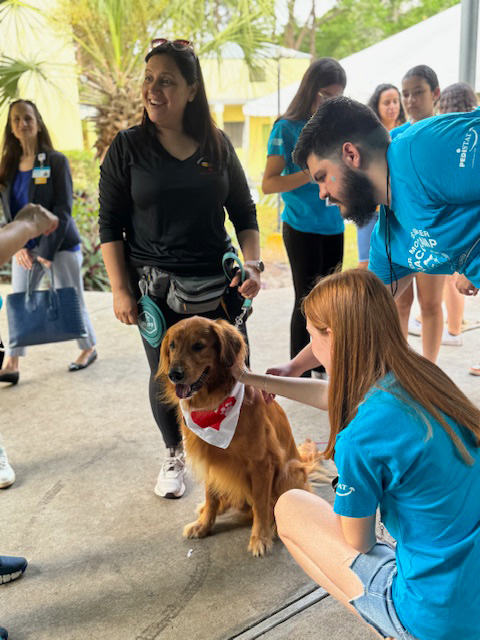 VACC Camp BY Nicklaus Children’s Hospital with the Therapy Dogs - March 25, 2024 | Ale Ramos Therapy Animals
