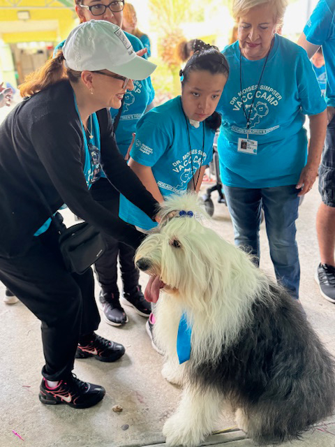 VACC Camp BY Nicklaus Children’s Hospital with the Therapy Dogs - March 25, 2024 | Ale Ramos Therapy Animals