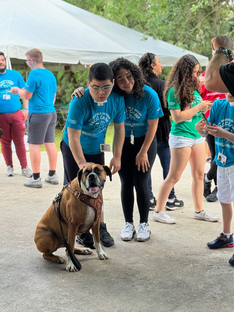 VACC Camp BY Nicklaus Children’s Hospital with the Therapy Dogs - March 25, 2024 | Ale Ramos Therapy Animals