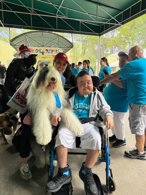 VACC Camp BY Nicklaus Children’s Hospital with the Therapy Dogs - March 25, 2024 | Ale Ramos Therapy Animals
