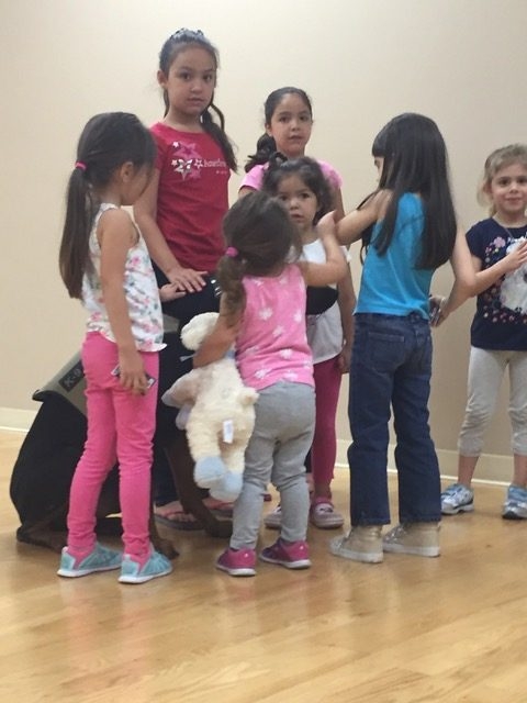 Visit at Summer Camp at Preforming Arts | Ale Ramos Therapy Animals