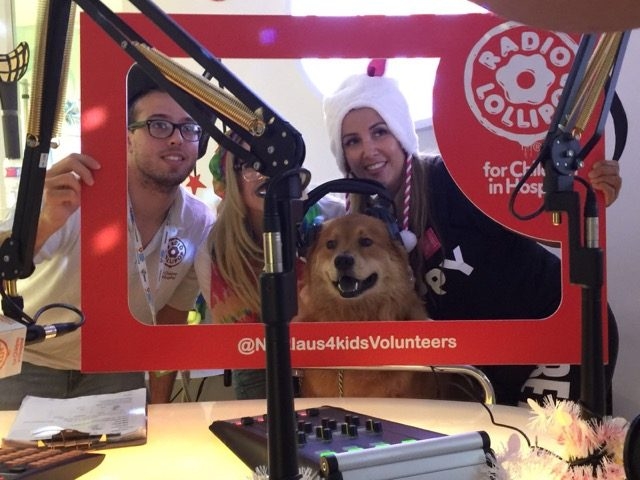 Eastern Visit at Nicklaus Children Hospital by Radio Lollipop | Ale Ramos Therapy Animals