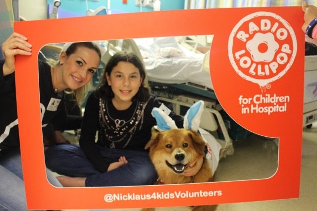 Eastern Visit at Nicklaus Children Hospital by Radio Lollipop | Ale Ramos Therapy Animals