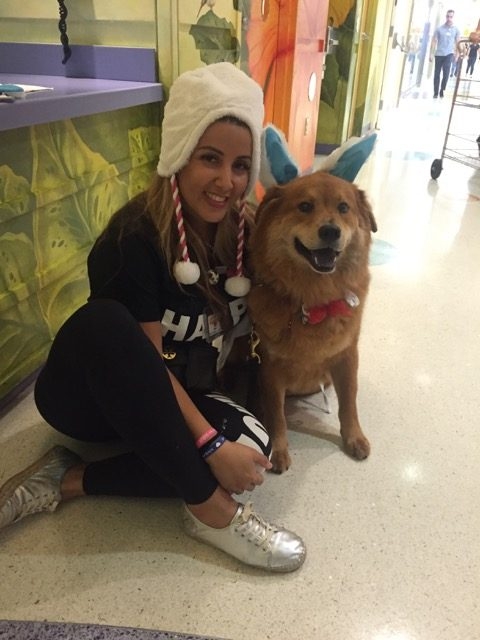 Eastern Visit at Nicklaus Children Hospital by Radio Lollipop | Ale Ramos Therapy Animals