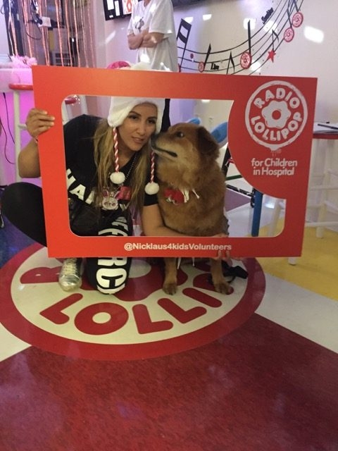 Eastern Visit at Nicklaus Children Hospital by Radio Lollipop | Ale Ramos Therapy Animals