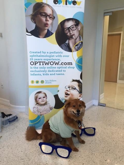 Great Glasses Play Day at Nicklaus Children Hospital | Ale Ramos Therapy Animals