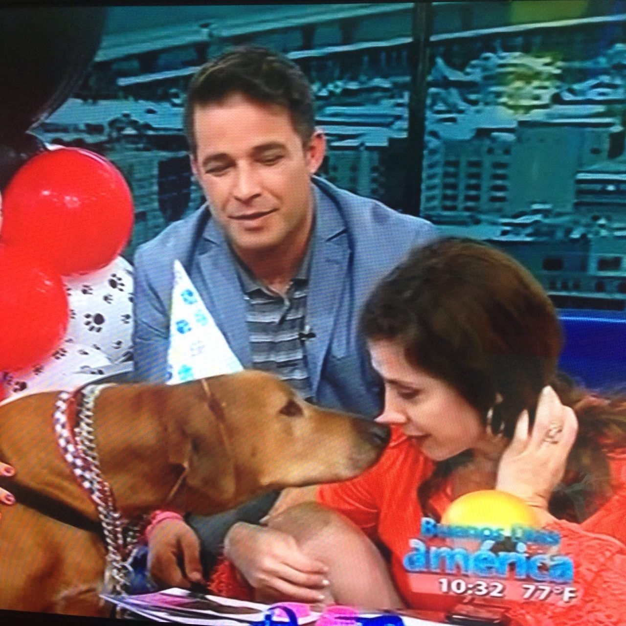 Interview at Buenos Días América | Ale Ramos Therapy Animals