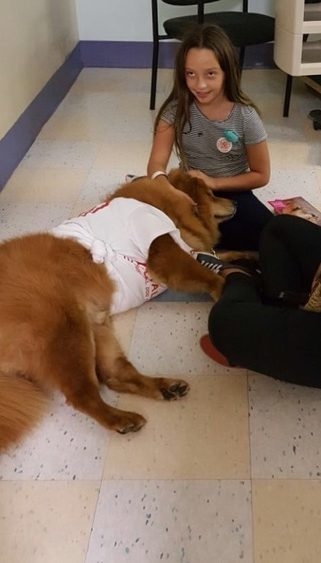 Visiting Nicklaus Children Hospital by Radio Lollipop | Ale Ramos Therapy Animals