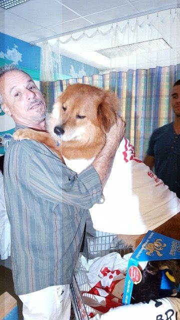 Visiting Nicklaus Children Hospital by Radio Lollipop | Ale Ramos Therapy Animals