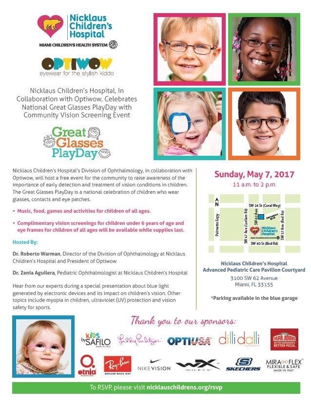 Great Glasses Play Day by Nicklaus Children’s Hospital | Ale Ramos Therapy Animals