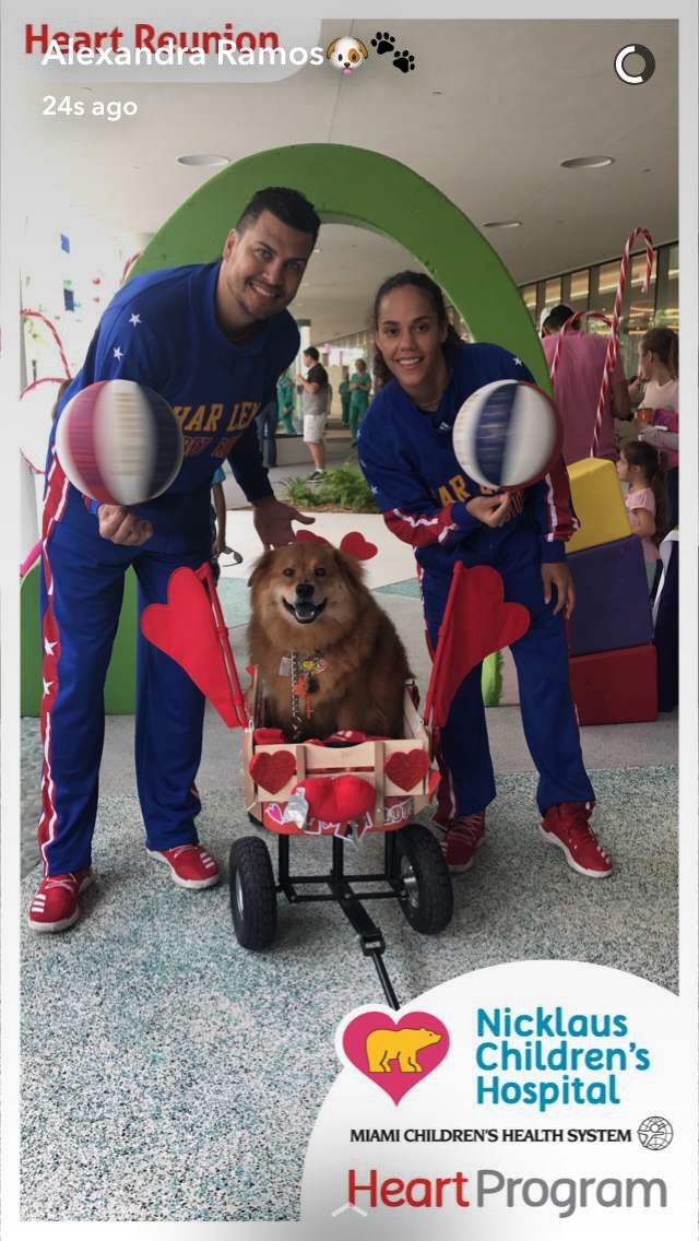 Heart Program by Nicklaus Children’s Hospital | Ale Ramos Therapy Animals
