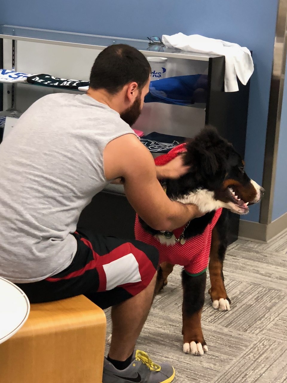 Nova Southeastern University Visit | Ale Ramos Therapy Animals