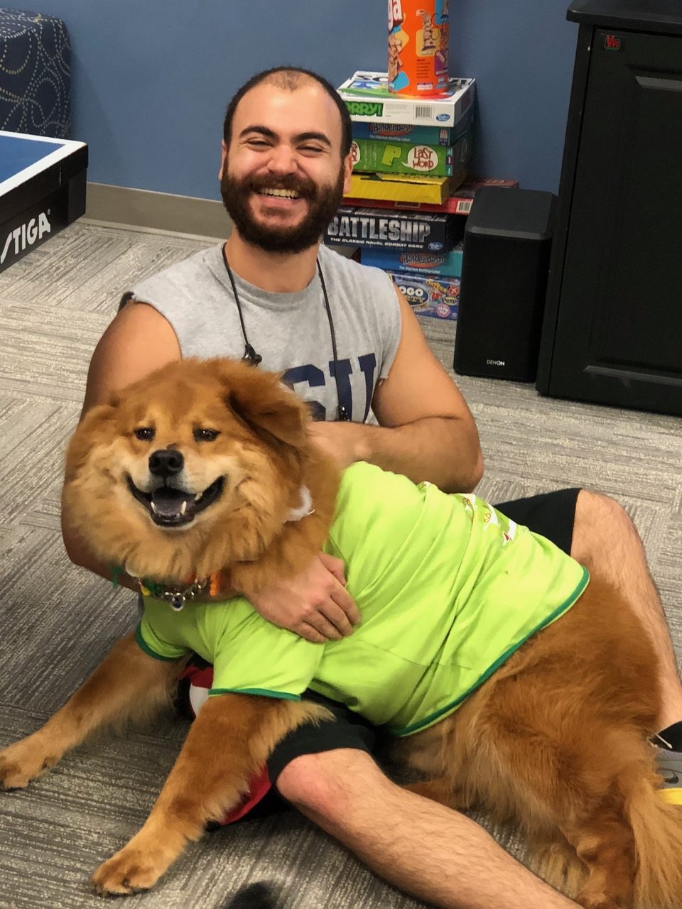 Nova Southeastern University Visit | Ale Ramos Therapy Animals