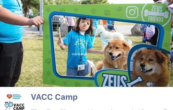 VACC Camp (Ventilation Assisted Children Center) by Nicklaus Children’s Hospital | Ale Ramos Therapy Animals