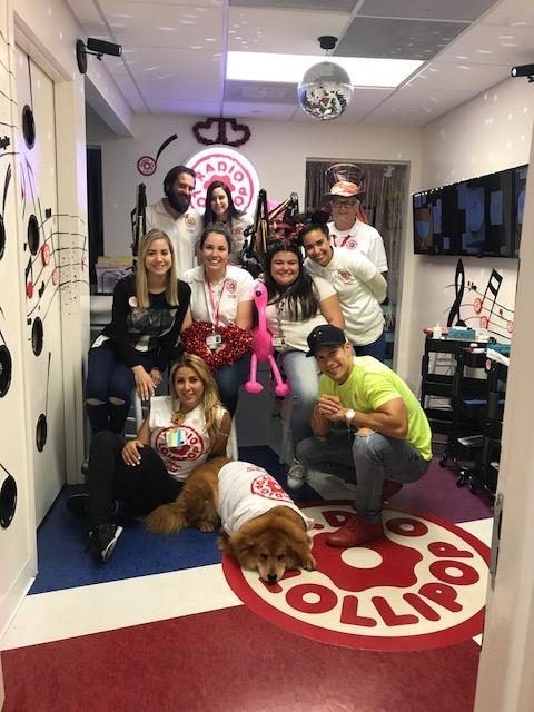 Visit at Nicklaus Children’s Hospital by Radio Lollipop | Ale Ramos Therapy Animals