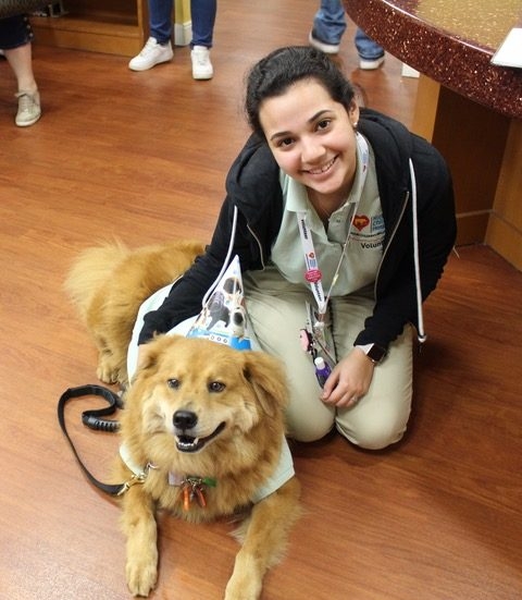 Zeus 4 Birthday at Nicklaus Children’s Hospital | Ale Ramos Therapy Animals