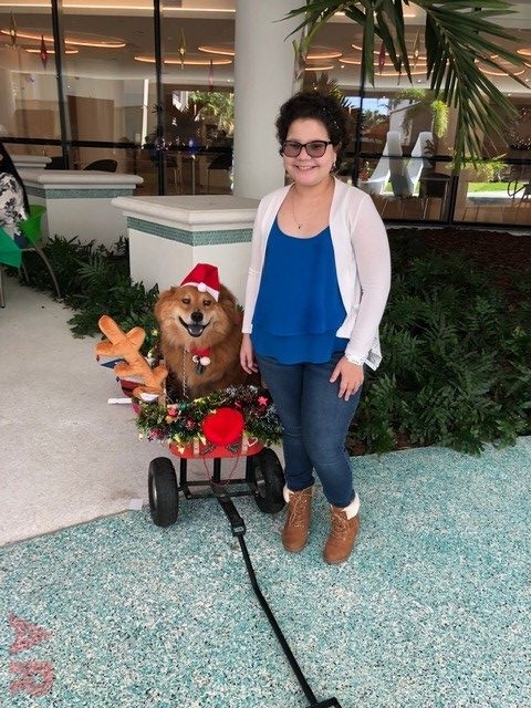 Annual Christmas Oncology Celebration by Family Esko at Nicklaus Children’s Hospital | Ale Ramos Therapy Animals