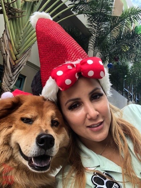 Annual Christmas Oncology Celebration by Family Esko at Nicklaus Children’s Hospital | Ale Ramos Therapy Animals