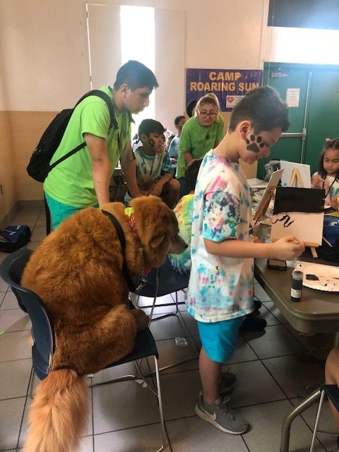 “Camp Roaring Sun” by Nicklaus Children’s Hospital | Ale Ramos Therapy Animals