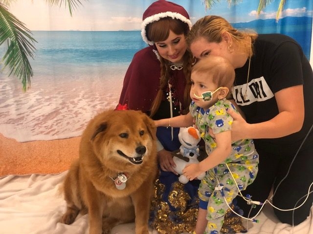 “Christmas in July” by Nicklaus Children’s Hospital | Ale Ramos Therapy Animals
