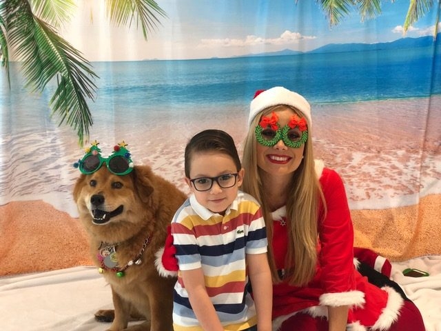 “Christmas in July” by Nicklaus Children’s Hospital | Ale Ramos Therapy Animals