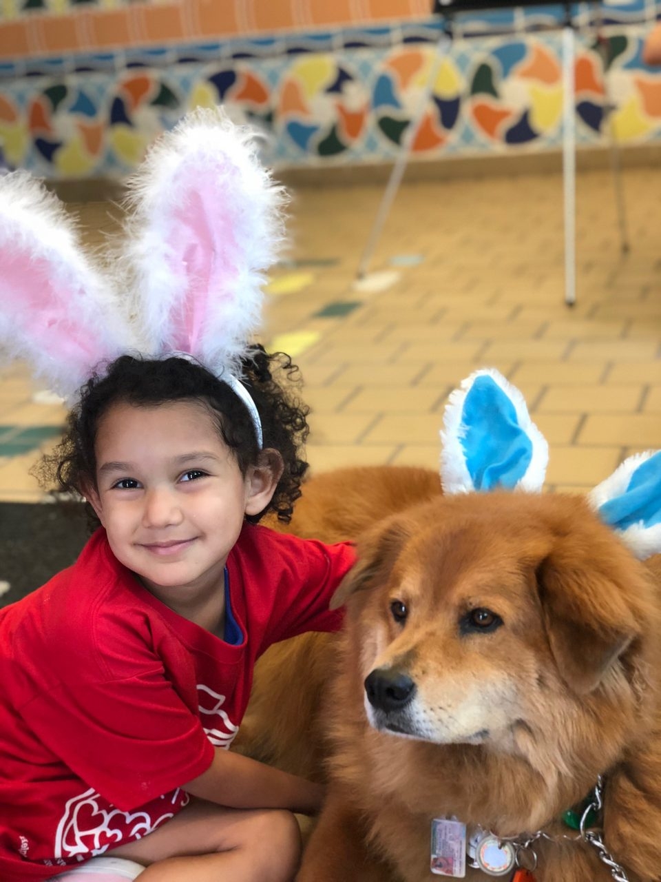 Easter Day at Ronald McDonald House | Ale Ramos Therapy Animals